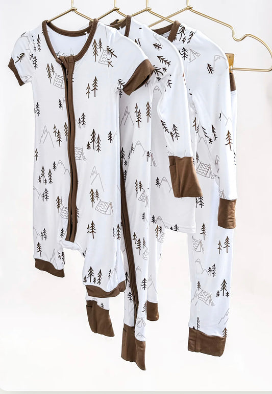 Wilderness long sleeve bamboo zippy