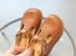 Vintage leather brown shoes