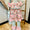 Floral pant ruffle set