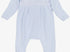 Little brother smocked footies