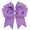 Large alligator clip bow