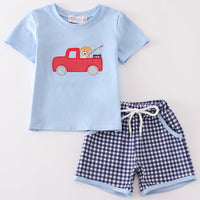 Fishing boys short set