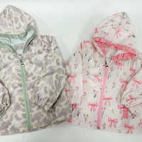 Camo rain jacket