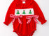 Christmas tree smocked bubble