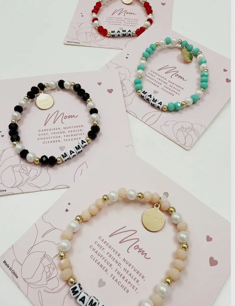 Mama inspirational bracelets