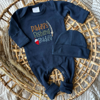 Baby Boy Romper | Daddy's Fishing Buddy