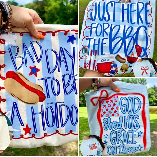 Loving these new tee designs ETA JUNE