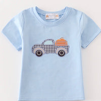 Pumpkin truck boys top
