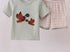 Mallard appliqué short set