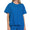 Solid classic blue short set