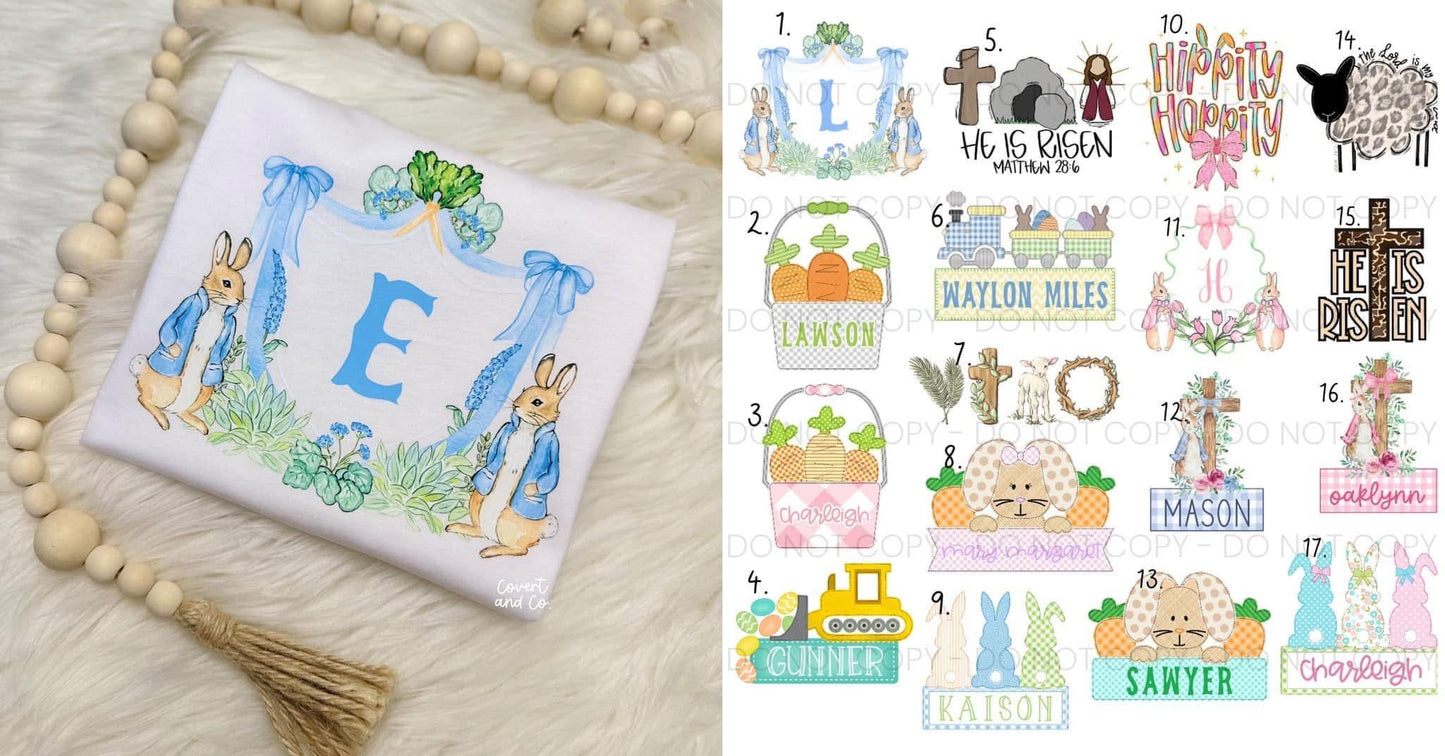 Easter customs short sleeve tee ETA MARCH