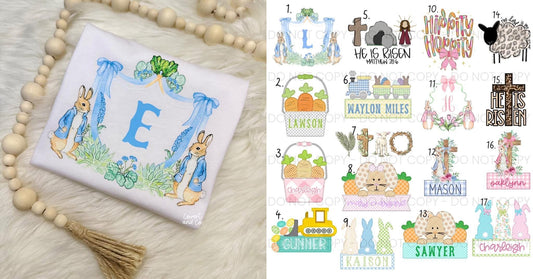 Easter customs short sleeve tee ETA MARCH