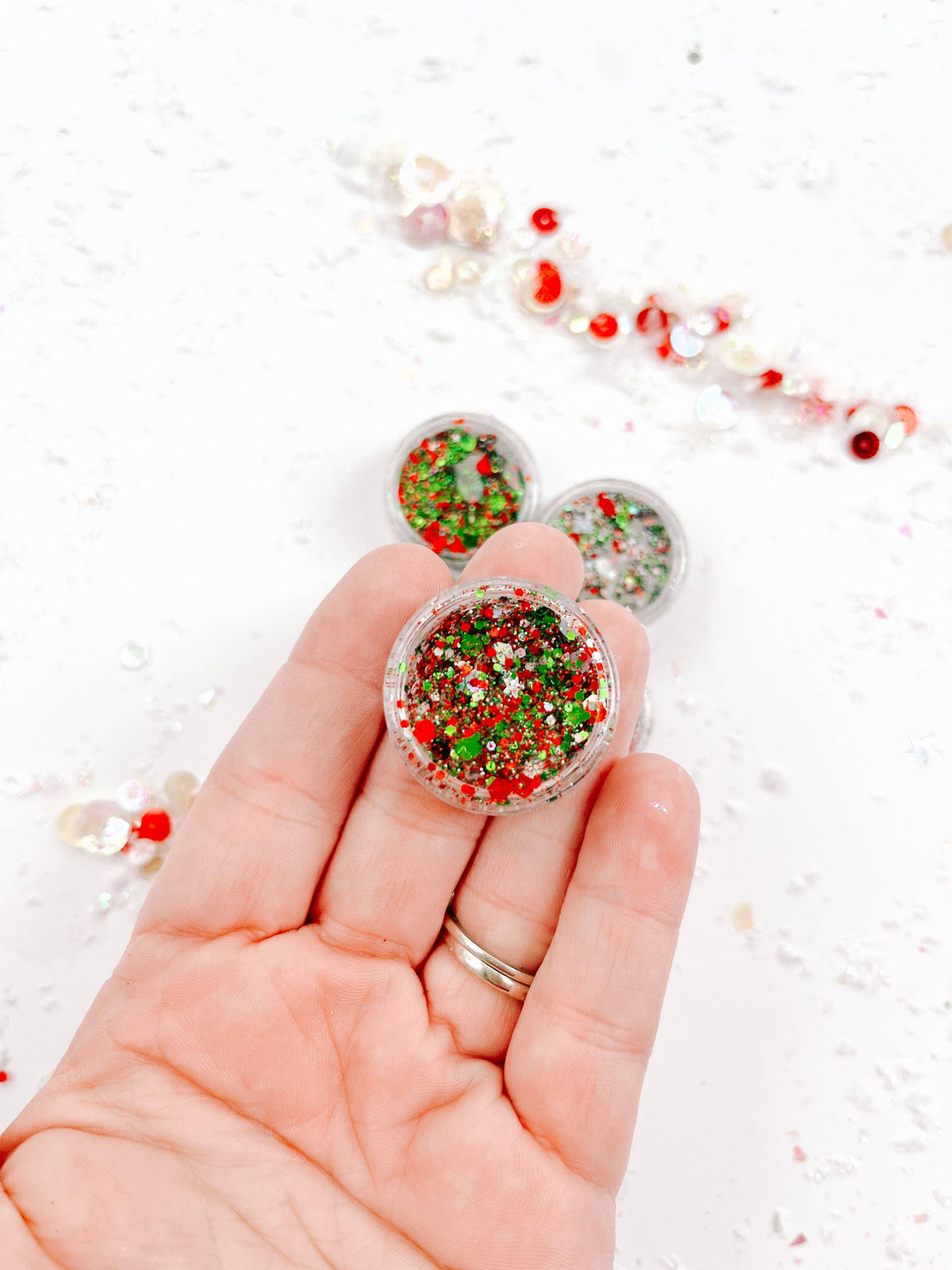 Holiday Hair Glitter Gel