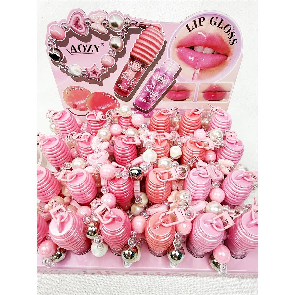 Adorable Honey Lip Gloss with Charms