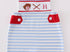 Boys striped baseball bubble