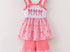 Pink Bow Short Set