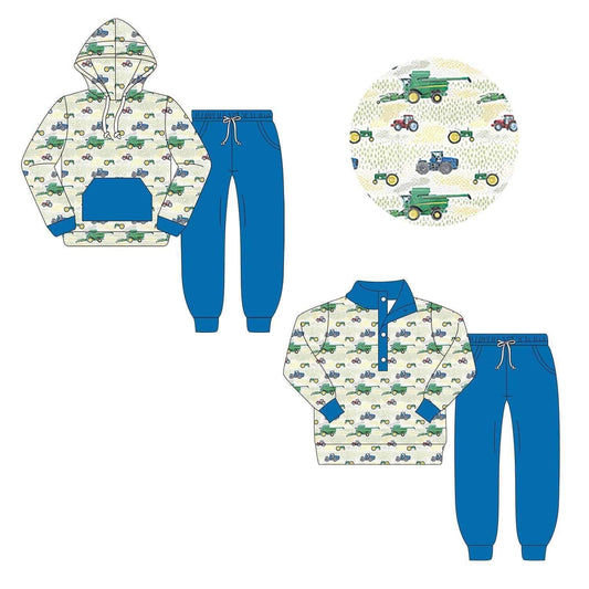 Combine Jogger Set Collared