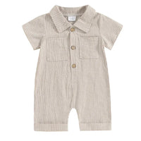 Striped romper
