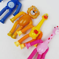 Assorted animal stretch light up toy