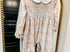 Floral collar romper