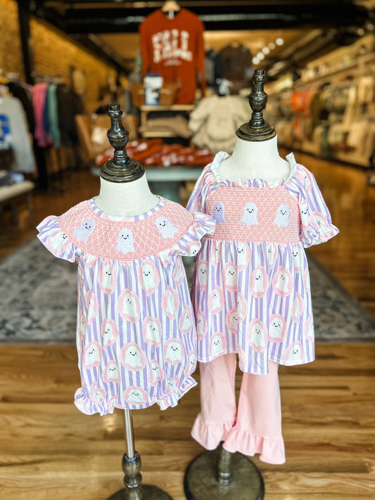 Smocked ghost set