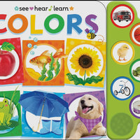 Colors 6 button sound book