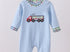 Blue truck appliqué romper