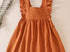 Carmel linen girls dress