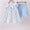 Blue whale ruffle short set