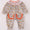 Floral smocked romper