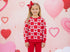 Red hearts outfit