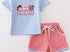 EIEIO boys short set