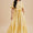 Swiss dot yellow maxi dress