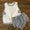 Gingham apron set