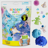 Sensory pack outer space play set