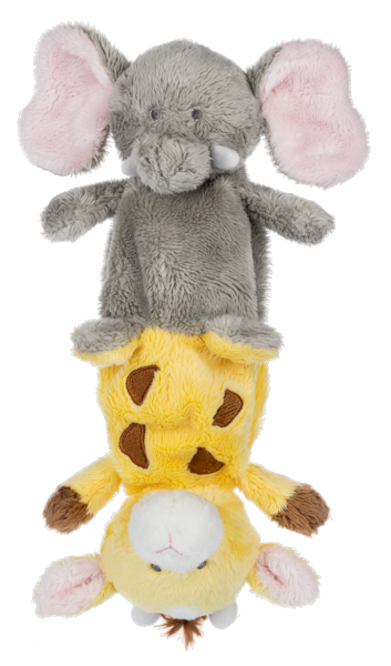 5in stuff animal flip-sides 2in1