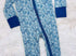 Blue western bamboo zippy