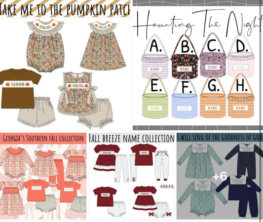 Fall Smock Preorder ETA SEPT