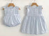 Dainty bow linen dress