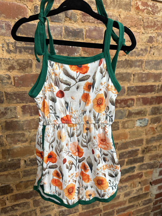 Vintage floral jumpsuit