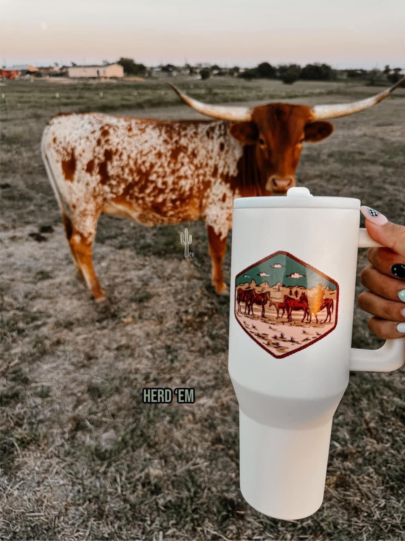 Herd em waterproof tumbler
