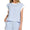 Striped blue short set