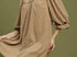 Swiss Dot Ruffle Neck Babydoll Dress