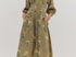 Martini olive midi floral dress