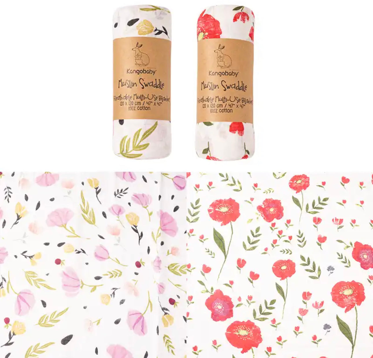 Multi Use Swaddle Blankets
