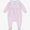 Little sister smocked footies