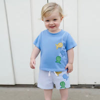 Fishing boys short set
