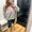 Reversible pink KY Mock neck