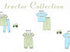 Girls Tractor romper