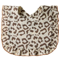 Ruffle edge pattern bib